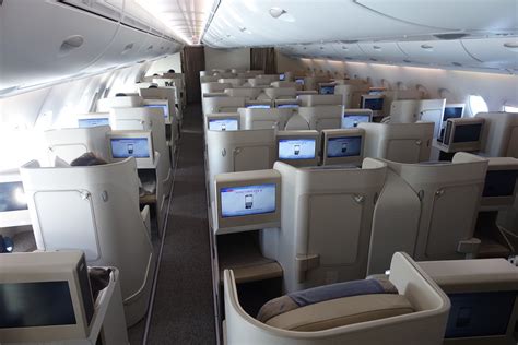 The Asiana A380 Business Class .